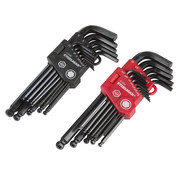 Steelman 26-Piece Long Arm Ball End Hex Key Wrench Set, Inch/Metric (SAE/MM) 41938